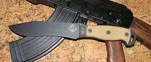 Нож с фиксированным клинком Ontario "NS-7 tan micarta"