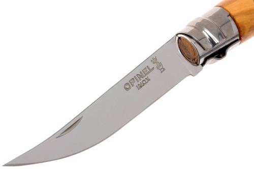 5891 Opinel Нож складной филейный№8 VRI Folding Slim Olivewood фото 5