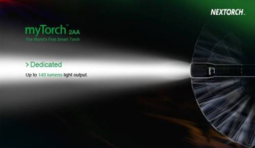 375 NexTorch Фонарь светодиодный myTorch 2AA Smart LED (NT-MT2AA) фото 15