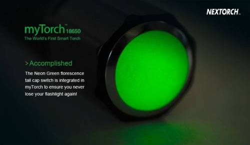 195 NexTorch Фонарь светодиодныйmyTorch 18650 Smart LED (NT-MT18650) фото 14