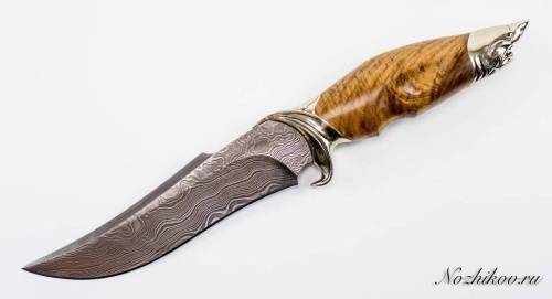 3810  Авторский Нож из Дамаска №20