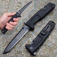 Складной нож Extrema Ratio Nemesis Black (Ruvido Handle)