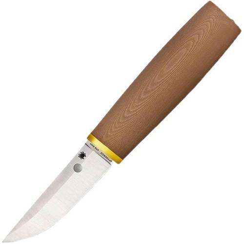 236 Spyderco Нож с фиксированным клинком Puukko -FB28GBNP