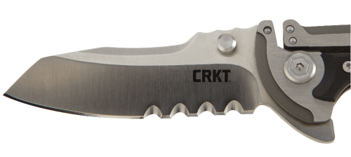 5891 CRKT Graphite™ WITH VEFF FLAT TOP SERRATIONS® фото 7