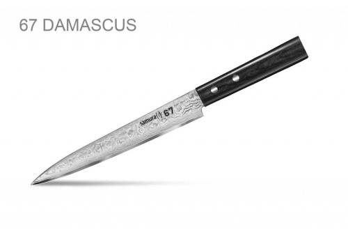 2011 Samura Нож кухонный для тонкой нарезки 67 DAMASCUS - SD67-0045