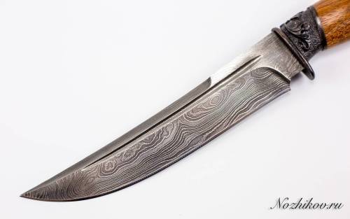 1239  Авторский Нож из Дамаска №41 фото 3