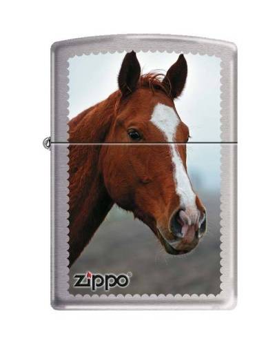 321 ZIPPO Зажигалка ZIPPO Рыжая лошадь