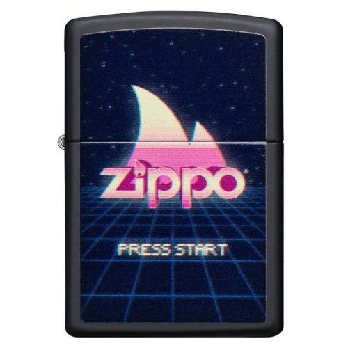321 ZIPPO Зажигалка ZIPPO Gaming Design с покрытием Black Matte фото 2