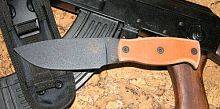 Нож с фиксированным клинком Ontario "Afhgan - Orange G10"