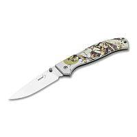 Складной нож Titan drop Frazetta Boker можно купить по цене .                            