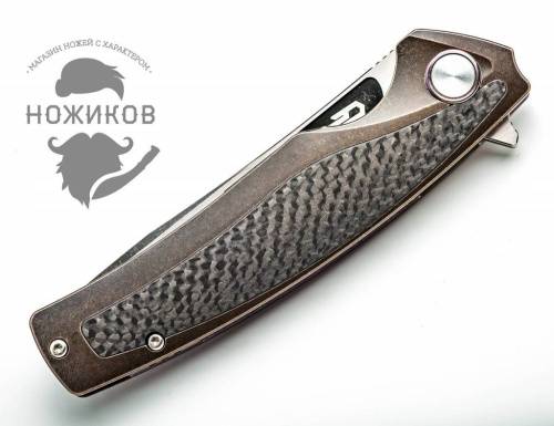 5891 Bestech Knives Predator limited edition Black BT1706E фото 7