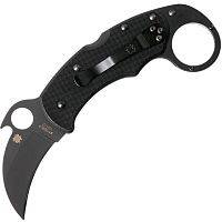 Складной нож керамбит Karahawk All Black - Spyderco 170GBBKP можно купить по цене .                            