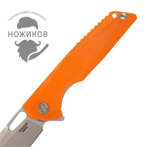 5891 Rike knife RK802G Orange фото 7