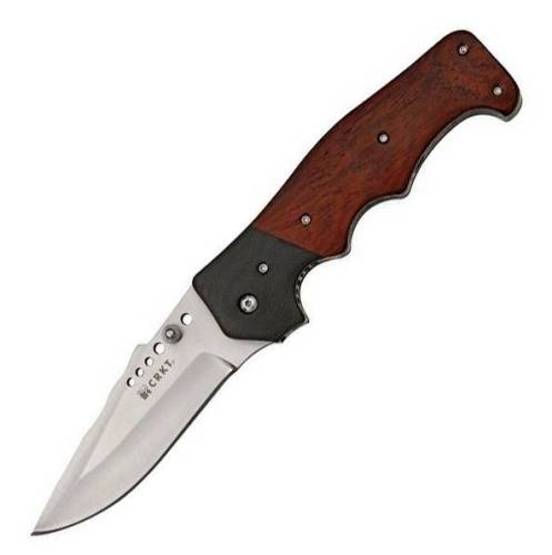 5891 CRKT Natural 2 - Cocobolo with G10 Bolster