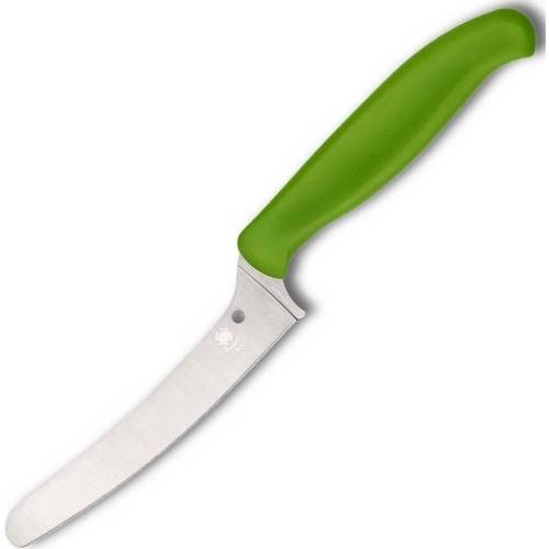 2011 Spyderco Универсальный кухонный нож Z-Cut Offset Kitchen Green