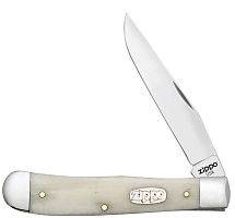 Нож перочинный ZIPPO Smooth Natural Bone Trapper
