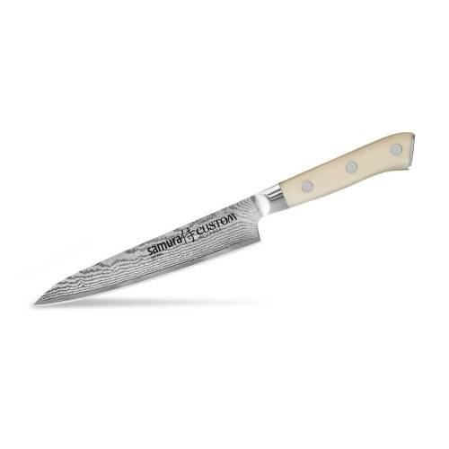 2011 Samura Нож кухонный Custom универсальный с рукоятью из кориана 150 мм