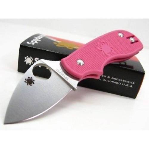 147 Spyderco Нож складной Squeak Pink154PPN фото 7