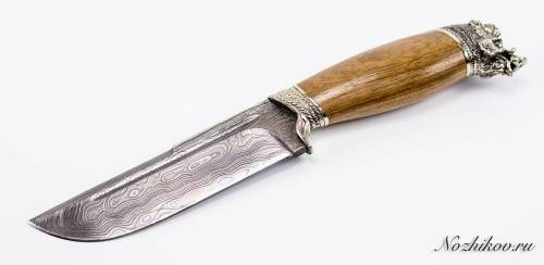 1239  Авторский Нож из Дамаска №37 фото 11