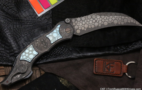 365 Custom Knife Factory Krokar PUZ фото 3