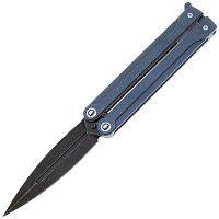 Нож-бабочка Daggerr Нож-Monarch blue BW
