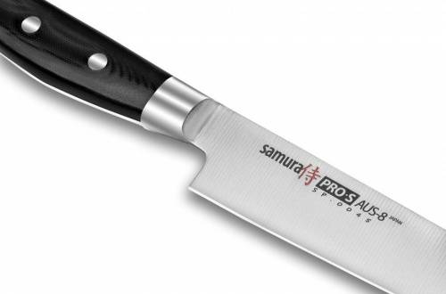 2011 Samura Нож кухонный PRO-S для нарезки - SP-0045 фото 8