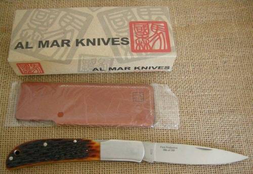 3810 Al Mar Knives Eagle Classic Honey фото 5