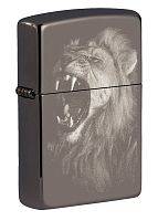 Зажигалка Lion Design Black Ice® ZIPPO