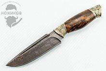 Охотничий нож Noname из Дамаска №84