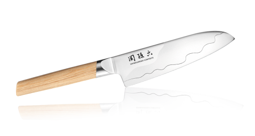 114 Tojiro Нож кухонный Сантоку KAI Seki Magoroku Composite 165 мм
