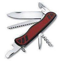 Перочинный нож Victorinox Нож перочинный Victorinox Forester 0.8361.C 111мм с фиксатором лезвия 10 функций красно-черный