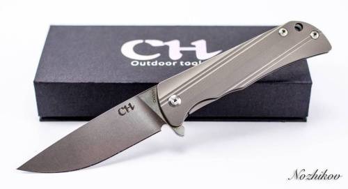 5891 ch outdoor knife CH3001 Silver фото 9