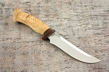 Нож разделочный "Росомаха" карельская береза