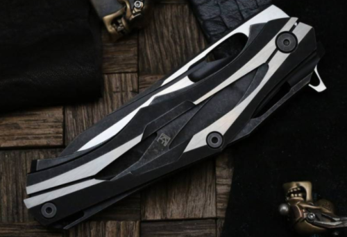 5891 Custom Knife Factory Десептикон-1 CKF Limited Black Edition фото 3