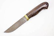 Военный нож  Кованый нож из дамаска «Финский»