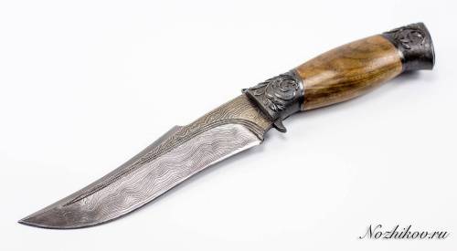 1239  Авторский Нож из Дамаска №37 фото 8