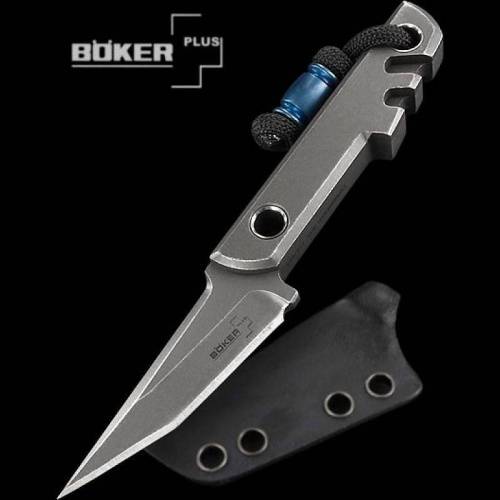 435 Boker Нож с фиксированным клинком Boker Plus Mini Slik Tanto фото 13