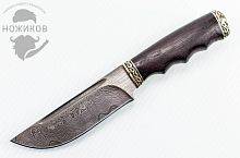 Охотничий нож Noname из Дамаска №74