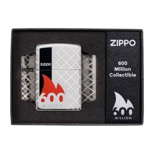 138 ZIPPO Зажигалка ZIPPO 600 Million с покрытием High Polish Chrome фото 3