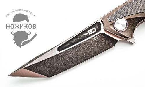 5891 Bestech Knives Predator limited edition Black BT1706E фото 5