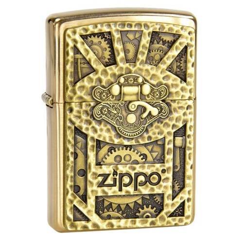 138 ZIPPO Зажигалка ZIPPO Classic с покрытием Brushed Brass