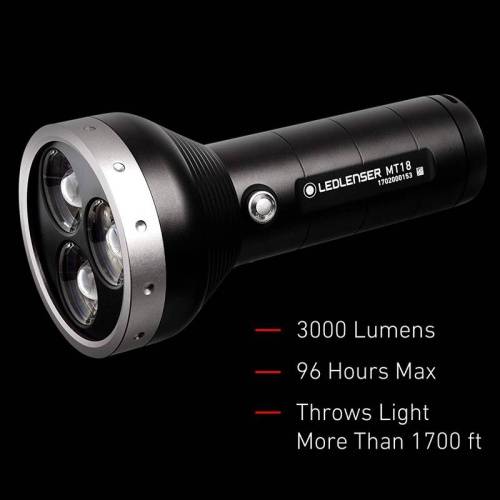 375 LED Lenser Фонарь светодиодныйMT18 фото 8