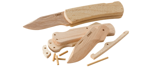 5891 CRKT деревянный Nathan's Knife Kit фото 8