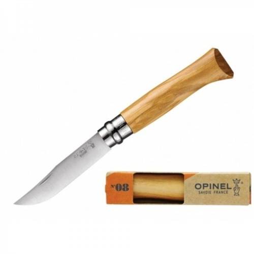  Opinel Нож складной Opinel №8 Olive Wood фото 3