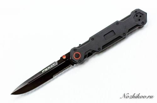 2255 Mr.Blade Ferat Black serrated