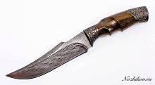 Авторский нож  Авторский Нож из Дамаска №24
