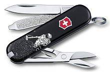 Боевой нож Victorinox Нож перочинныйClassic Space Cleaner 0.6223.L1408 58мм 7 функций дизайн Космический чи