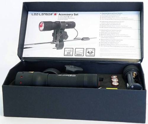 375 LED Lenser Фонарь светодиодный с креплением LED Lenser P7.2N фото 2