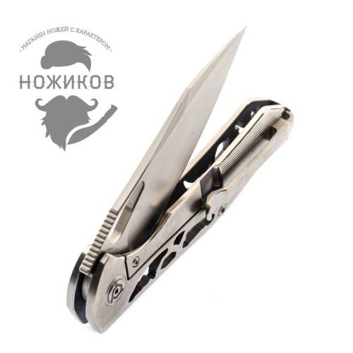 5891 ch outdoor knife CH3515 Silver фото 6