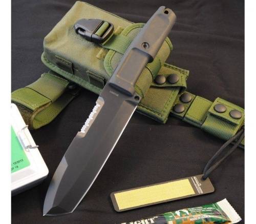 55 Extrema Ratio Нож с фиксированным клинком + набор для выживанияOntos фото 9